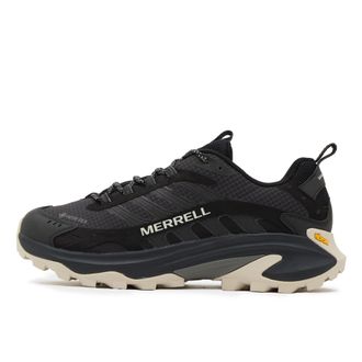 Merrell Mens Moab Speed 2 GORE-TEX Walking Shoes - Black Textile - Size UK 11