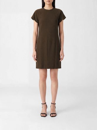 Brunello Cucinelli Viscose and Linen Dress with Monile