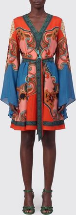 Etro Abito mini Etro in seta con stampa Paisley