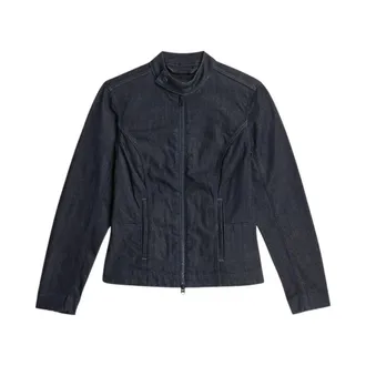 G-Star Jassen, Dames, Blauw, S, Katoen, Moto Slim Overshirt