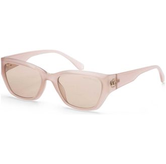 Michael Kors Womens 56 mm Brown Sunglasses