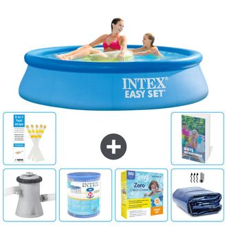 Intex Piscina Easy Set Redonda - 244x61 Cm - 7-piezas S224