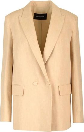 Fabiana Filippi JAS - Dames - Blazers - Beige - XS - Jassen