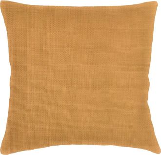 Anaya with Love So Soft Linen Euro Pillow with Down Alternative Insert in Tuscan Yellow at Nordstrom, Size 26X26