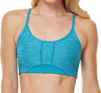 Shape Active Exceed Low Impact Sports Bra In Tile Blue