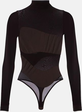 Wolford Shade semi-sheer bodysuit