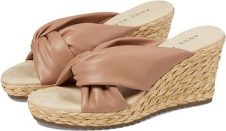 Anne Klein Winnie Womens Sandals Tan : 9.5 M, Rubber