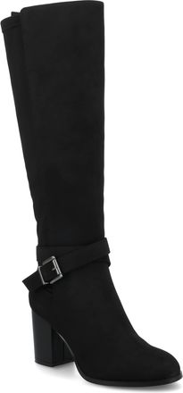 Journee Collection Womens Avalonn Knee High Dress Boots