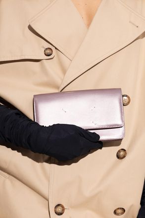 Maison Margiela Wallet On A Chain, Unisex, Purple