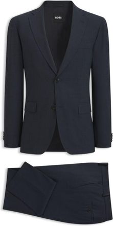 BOSS Two-piece slim-fit suit in performance-stretch fabric