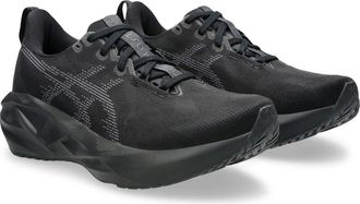 Asics NOVABLAST 5 Running Shoe in Black/Carrier Grey at Nordstrom, Size 10.5