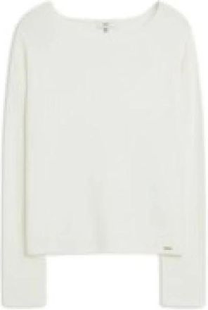 Cinque Cinque, Dames, Truien, Wit, Maat: L Katoen