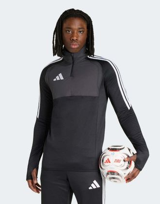 adidas Tiro 26 League - Giacca sportiva invernale nera e bianca-Nero