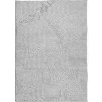 vidaXL Vidaxl - Rug iza Short Pile Scandinavian Look Grey 240x340 cm