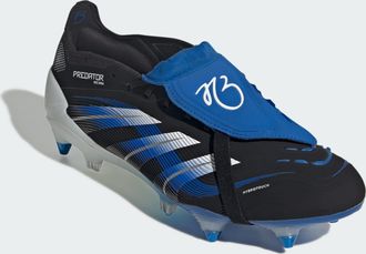 adidas adidas Performance Unisex PREDATOR ELITE Fold-Over Tongue Soft Ground Football Boots - Black - Size UK 8.5