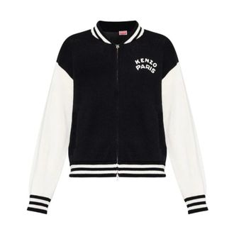 Kenzo Jassen, Heren, Zwart, M, Varsity Bomberjack