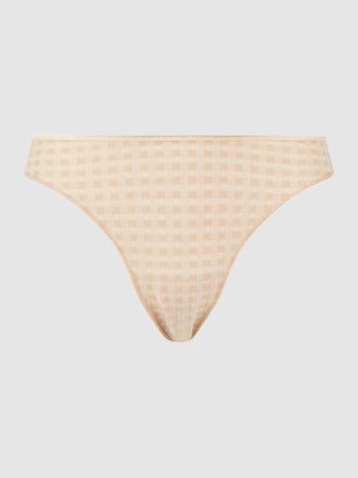 Marie Jo Marie Jo String mit Strukturmuster Modell Avero Thong in Beige, Größe 36
