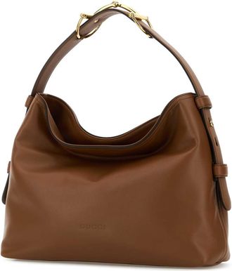 Gucci Womens Beatrix Shoulder Bag Brown Leather