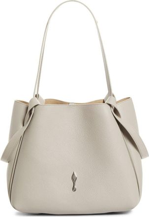 Christian Louboutin Small Bettina Leather Tote in I569 Goose at Nordstrom