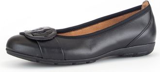 Gabor Womens Classic Ballet Flats, Womens Flats, Black 27, 4.5 UK