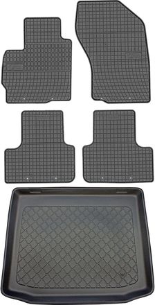 OEM Juego De Alfombrillas De Goma Para Coche Y Alfombrilla Para Maletero Para Mitsubishi Asx Suv Desde Mayo De 2010
