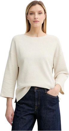Marc O'Polo Tops, Dames, Beige, S, Katoen, Longsleeve