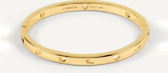 Radley London The Camden Cut Out Heart And Dog Bangle Gold - RYJ3618S