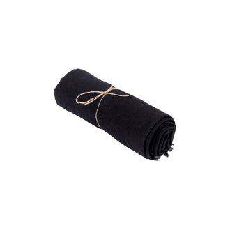 Bazar Bizar Mantel lino negro 150x250