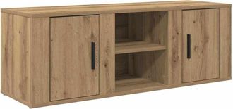 vidaXL Gabinete de TV Roble artesanal 100 x 31,5 x 35 cm vidaXL