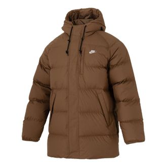 Nike Sportswear Club Therma-FIT Parka Mosswood Brown White IB2974-235