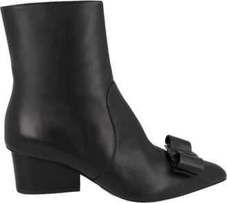 Ferragamo Vince Leather Booties