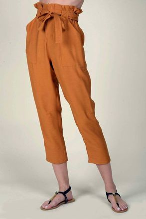 Eva Franco Cargo Pant In Pumpkin
