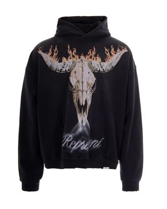 Represent British Cowboys Stained Black Sweatshirt