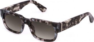 Police Mens SPLP24 54 07MR Sunglasses - Silver - One Size