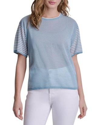 DKNY Dkny Striped Lightweight Sweater