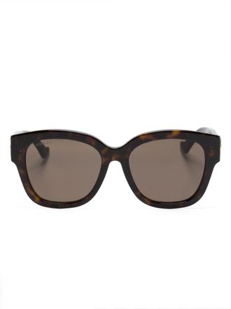 Gucci Occhiali da sole GG1550SK tondi - Marrone