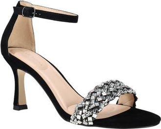 Pelle Moda Heidy Ankle Strap Sandal in Black at Nordstrom, Size 6.5