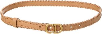 Dior Saddle Leather Belt