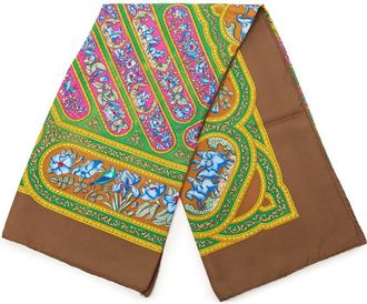 Herm&egrave;s Pre-owned Hermes Qalamdan Silk Scarf Ladies ADWWMS63XMS08M4I