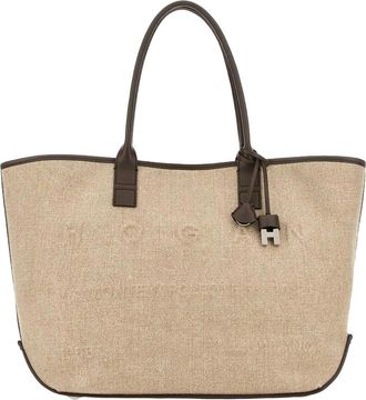 Hogan Mastice Address Shopping Media Linen Shopping Bag