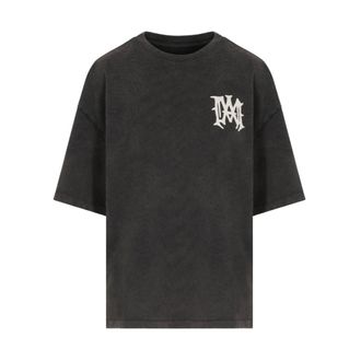 Amiri Hollywood Oversized Tee - female - Amiri - T-Shirts - Black - 2XS - Tops