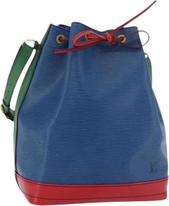 Louis Vuitton Pre-owned Bucket Bags, female, Blue, Size: ONE SIZE Pre-owned Bucket Bag