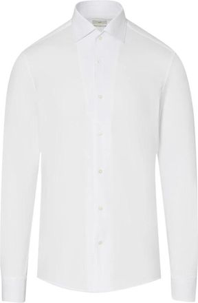 Liu Jo Poplin Overhemd - Heren - Zakelijke Overhemden - Wit - 3XL - Katoen - Overhemden