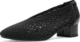 David Tate Gretchen Womens 1-2 inch heel Shoes Black Fabric : 9.5 WW (EE), Textile