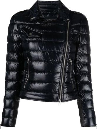 Herno Nylon Ultralight Biker Padded Jacket Clothing