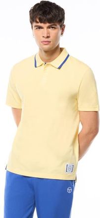 Sergio Tacchini Fresca Polo in Lemon Meringue at Nordstrom, Size Xxx-Large
