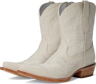 Ariat Cate Western Boots Womens Boots White Quartz : 6.5 B - Medium, Leather