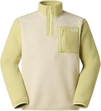 The North Face Yumiori 1/4 Zip Fleecepullover f&uuml;r Herren | beige