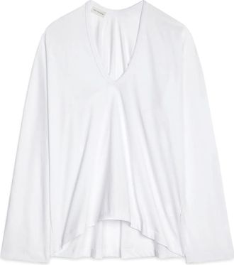 Dries Van Noten Katoenen T-shirt - Wit