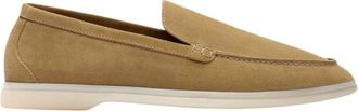 Scarosso Ludovico Loafers - Heren - Loafers - Beige - 41 1/2 EU - Leer - Schoenen